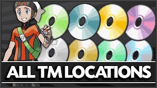 How amp Where to Get  All TM Locations in Pokemon Omega Ruby amp Alpha Sapphire [upl. by Grigson968]