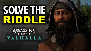 AC Valhalla How to Solve the Riddle Clues and Riddles [upl. by Idonah]