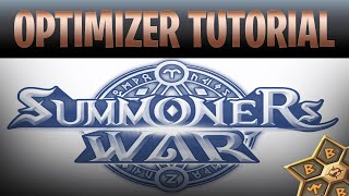 quotSWOPquot YOUR RUNES FULL GUIDE TO SUMMONERS WAR RUNE OPTIMIZER FEATURE [upl. by Ykcim431]