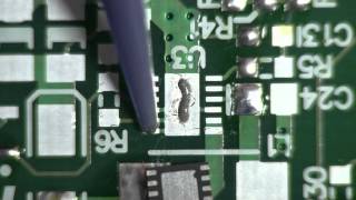 EEVblog 346  MLFQFN SMD Reflow Soldering [upl. by Nyrrat]