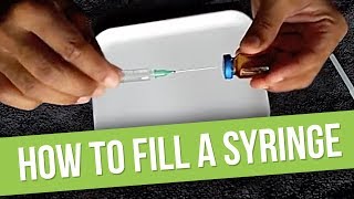 How to Fill a Syringe [upl. by Cam197]