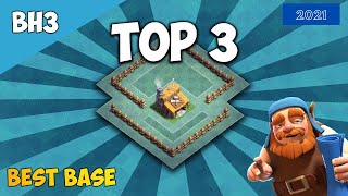 BEST Builder Hall 3 Base 2021 Copy Link  BH3 Defense base Anti 2 Star Layout  Clash of Clans 2 [upl. by Uy]