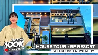 House Tour 40 ▪︎ Inside a ₱26500000 Strikingly Beautiful Home in BF Resort Village Las Piñas [upl. by Berard76]