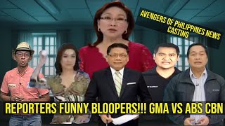 Reporters Funny Moments Compilation Philippines Edition  GMAABS CBN [upl. by Raab]