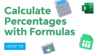 How to Calculate Percentages in Excel with Formulas [upl. by Aisetra252]