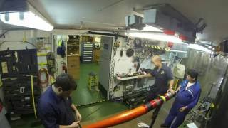 Fiber Optic Cable Splicing [upl. by Notsirhc]