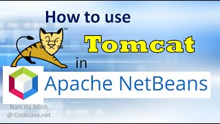 How to use Tomcat server in NetBeans IDE [upl. by Taam99]