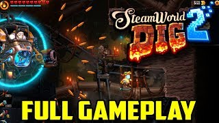 SteamWorld Dig 2 Full Gameplay And Walkthrough Intro Through Ending  1080p [upl. by Wardlaw]