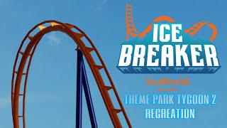 Icebreaker SeaWorld Orlando  Theme Park Tycoon 2 Recreation  POV [upl. by Carr]