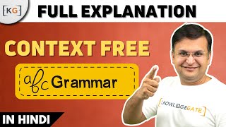 91 Context Free Language  Context Free Grammar and Pushdown Automata  CFG [upl. by Liuqnoj]