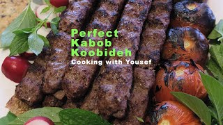 Perfect Persian Kabob Koobideh  Cooking with Yousef [upl. by Nyberg]