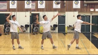 FLOAT Serve  How to SERVE a Volleyball Tutorial part 13 [upl. by Aicnom]