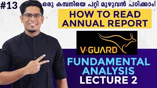 Annual Report  How to Read and Analyze Fundamental Analysis 2 Learn Stock Market Malayalam Ep 13 [upl. by Nylecoj]