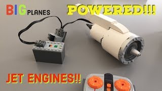 Motorizing LEGO jet engines [upl. by Bennett]