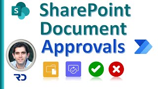 Power Automate Document Approval workflow for SharePoint [upl. by Cole]