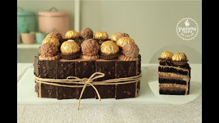 Ultimate Ferrero Rocher Cake Recipe [upl. by Eyllom]