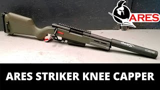 Ares Amoeba Striker knee capper review [upl. by Annawt979]