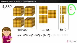 Standard Form to Word and Expanded Forms 4NBT2 [upl. by Latouche]