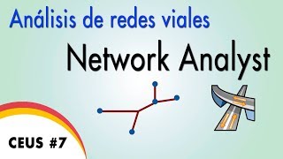 CEUS 7 Análisis de Redes Viales  Network Analyst  ArcGIS [upl. by Airbmat]