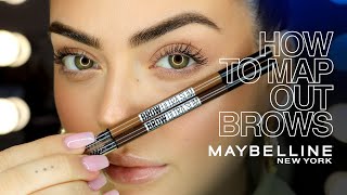 HOW TO Eyebrow Mapping For Beginners  The Makeup Loft [upl. by Anaoy762]