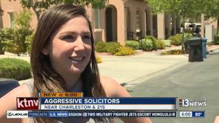 Aggressive solicitors target Summerlin neighborhood [upl. by Coonan493]