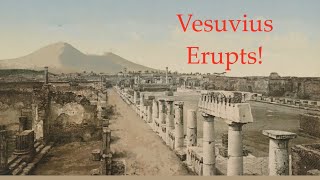 Vesuvius erupts Pompeii amp Herculaneum  Ancient Romans  volcanic eruptions  Ruins archaeology [upl. by Asilla622]