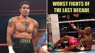 Boxings Top 10 Worst Fights Of The Last Decade [upl. by Gabriella]