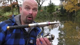 Lixada Telescopic Fishing Rod and Reel  REVIEW [upl. by Eads]