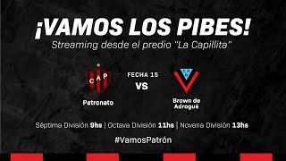 Patronato vs Brown Adrogué  Fecha 15  8va división [upl. by Retsof]