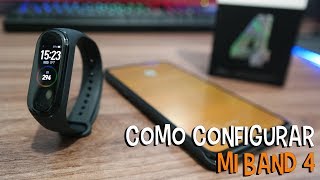 Como conectar e configurar sua Mi Band 4  Passo a passo [upl. by Gibbon]