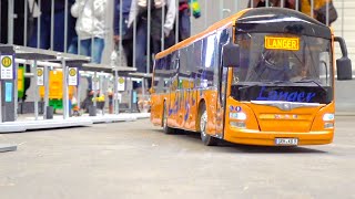 INCREDIBLE RC BUS ACTION SPECIAL HANDMADE RC BUS IN FULL FUNCTIONALITY RC BUS COLLECTION [upl. by Licastro272]