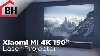 Xiaomi Mi 4K 150quot Laser Projector Review  Is your wall large enough [upl. by Aidnic]