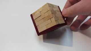 How to solve T cube puzzle [upl. by Ellinad]