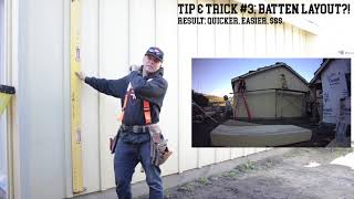 5 Tips amp Tricks Installing Board amp Batten Siding [upl. by Peursem]