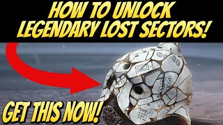 How To Unlock Legendary Lost Sectors Guide Destiny 2 Season of The Hunt [upl. by Aicenad846]