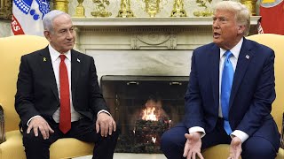 IN FULL Donald Trump meets with Benjamin Netanyahu [upl. by Petronilla]