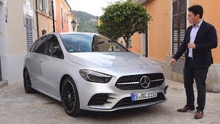 2019 Mercedes B Class  NEW AMG drive Review B200d interior exterior [upl. by Tenrag872]