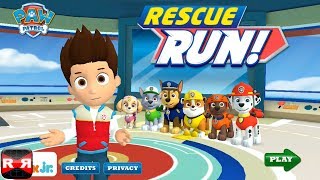 PAW Patrol Rescue Run By Nickelodeon  iOS  iPhoneiPadiPod Touch Gameplay [upl. by Nilo238]