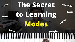 Learn your MODES on the piano to help your improvise  Learn all 7 Major Scale Modes [upl. by Aivital]