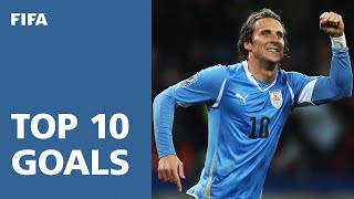 TOP 10 GOALS  2010 FIFA World Cup South Africa [upl. by Ygiaf]