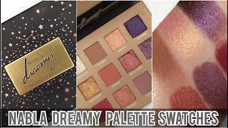 NABLA DREAMY PALETTE SWATCHES [upl. by Ennovad]