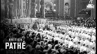 Pope John Crowned 1958 [upl. by Norda]