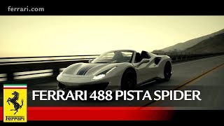 Ferrari 488 Pista Spider  Official Video [upl. by Etnecniv]