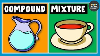 Difference between Mixture and Compound in Chemistry [upl. by Seugram]