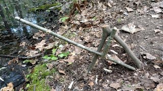 Spring Pole Fish Trap [upl. by Noakes662]