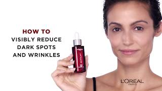 Reduce Dark Spots amp Even Tone How To Use and Apply LOréal Paris Glycolic Acid Serum [upl. by Anuahsed]