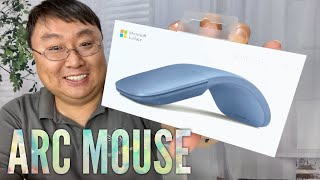 Microsoft Surface Arc Mouse Review [upl. by Oirromed]