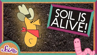 Soil Is Alive  SciShow Kids [upl. by Nissy]