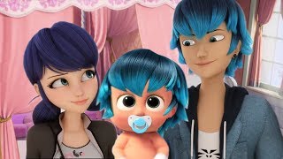 Lukanette have A BABY   Spoilers Alert  Luka and Marinette love story [upl. by Fiore]