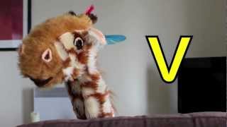 Geraldine the Giraffe learns v [upl. by Hollyanne]